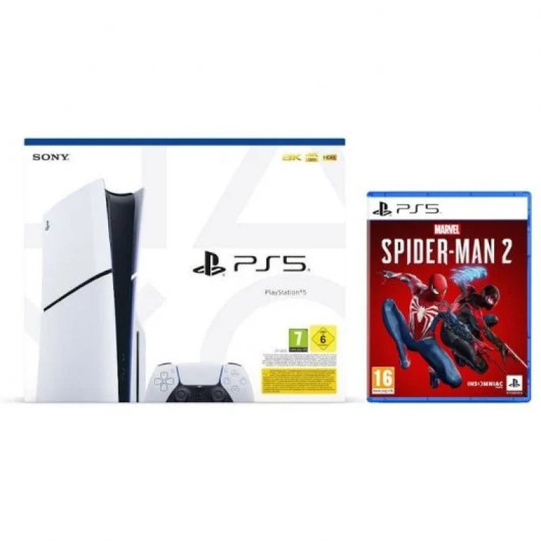 Sony PlayStation 5 Slim + Marvel's Spider-Man 2