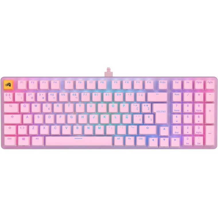 Glorious GMMK 2 96 Teclado Mecánico Gaming RGB Rosa