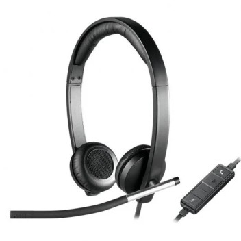 Logitech H650e Auriculares con Micrófono Negro Logitech H650e Auriculares con Micrófono Negro