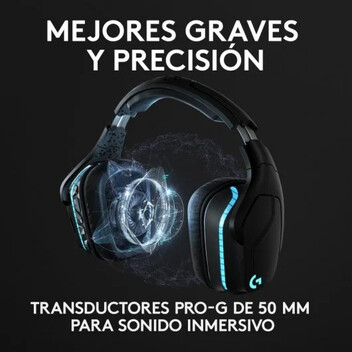 Logitech G935 Auriculares Gaming Inalámbricos LightSync 7.1 Logitech G935 Auriculares Gaming Inalámbricos LightSync 7.1