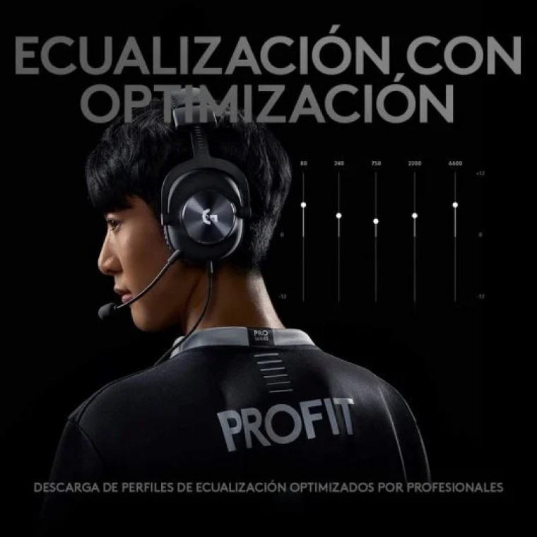 Logitech G PRO X Auriculares Gaming 7.1 Negros