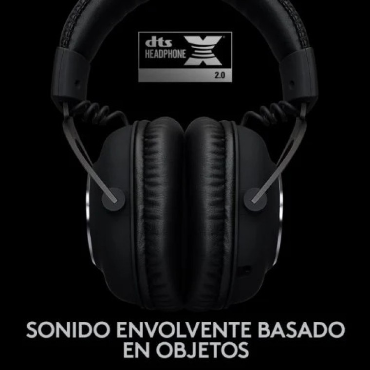 Logitech G Pro X Auriculares Gaming Inalámbricos con Lightspeed Negros