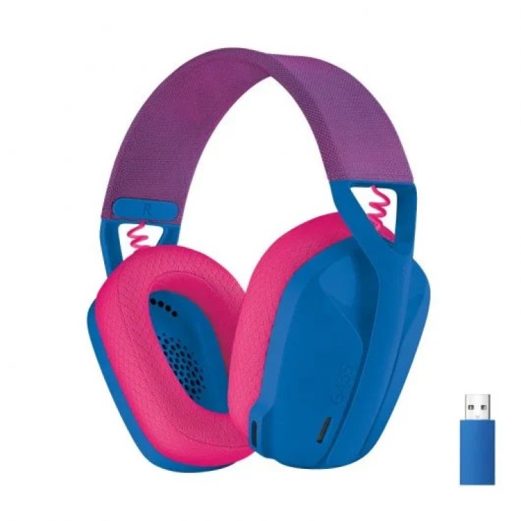 Logitech G435 LIGHTSPEED Auriculares Gaming Inalámbricos Azules