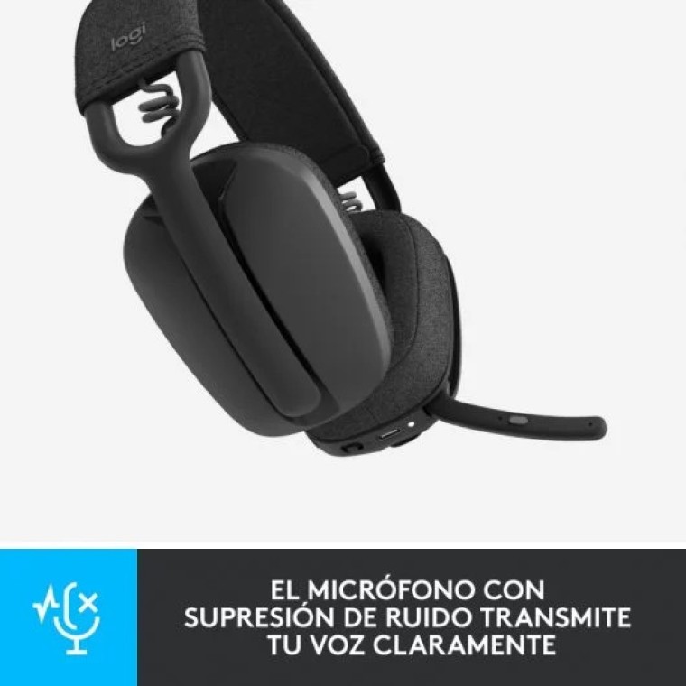 Logitech Zone Vibe 100 Auriculares Inalámbricos Grafito