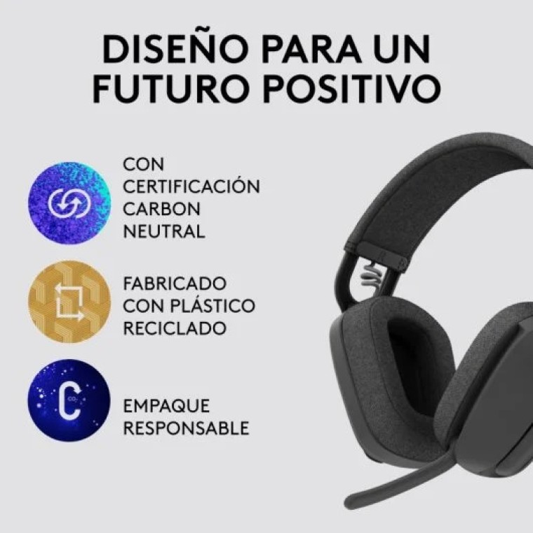 Logitech Zone Vibe 100 Auriculares Inalámbricos Grafito