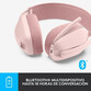 Logitech Zone Vibe 100 Auriculares Inalámbricos Rosas