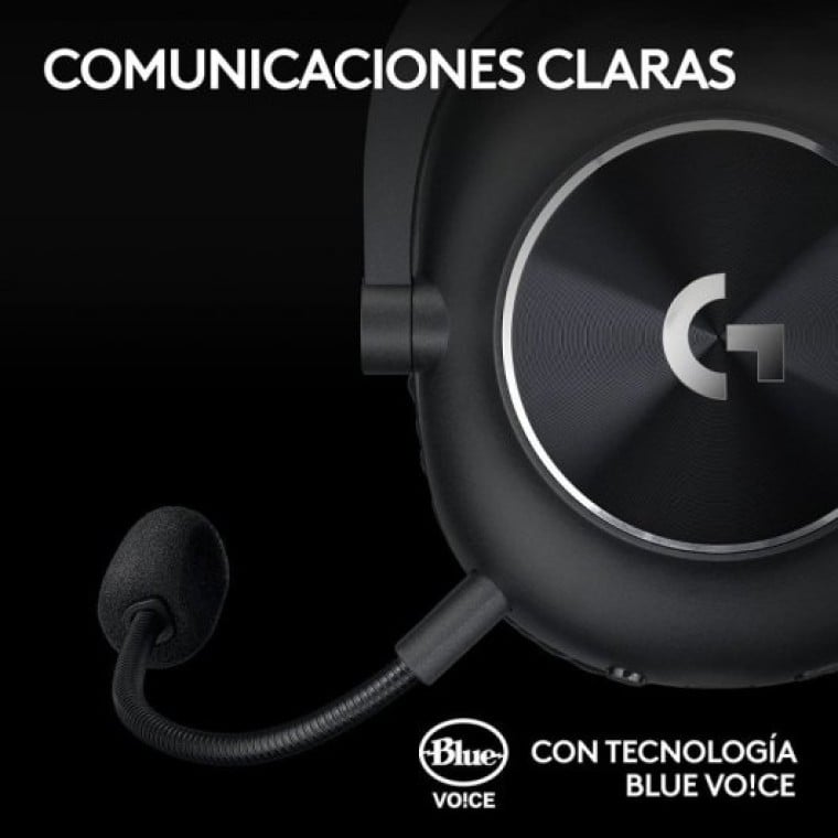 Logitech G PRO X 2 LIGHTSPEED Auriculares Inalámbricos Bluetooth Gaming Magenta