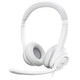 Logitech H390 Auriculares con Cable y Supresión de Ruido funciona con Chromebook Blancos