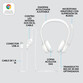 Logitech H390 Auriculares con Cable y Supresión de Ruido funciona con Chromebook Blancos