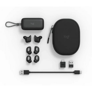 Logitech Zone True Wireless Auriculares Bluetooth Grafito Logitech Zone True Wireless Auriculares Bluetooth Grafito
