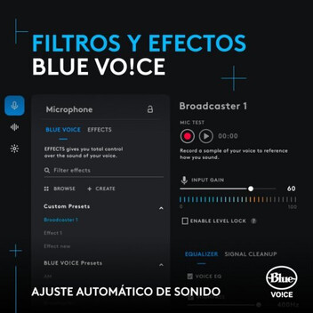 Logitech G Yeti GX Micrófono de Superficie Negro Logitech G Yeti GX Micrófono de Superficie Negro