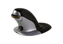 Fellowes Penguin M Ratón Vertical Inalámbrico 1200DPI Gris