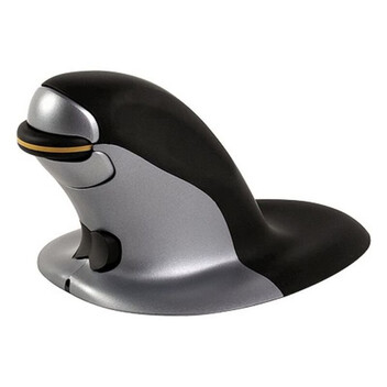 Fellowes Penguin M Ratón Vertical Inalámbrico 1200DPI Gris Fellowes Penguin M Ratón Vertical Inalámbrico 1200DPI Gris