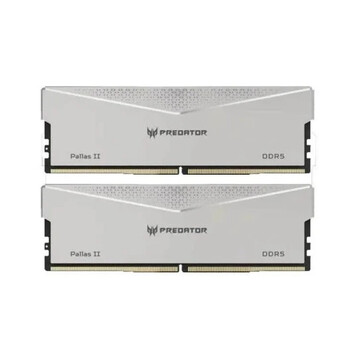Memoria RAM Acer Predator Pallas II DDR5 6000MHz 32GB 2x16GB CL32 Plata Intel XMP y AMD EXPO