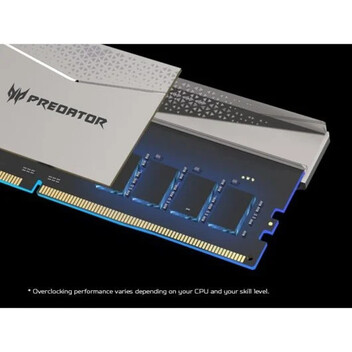 Memoria RAM Acer Predator Pallas II DDR5 6000MHz 32GB 2x16GB CL32 Plata Intel XMP y AMD EXPO