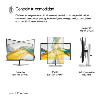Monitor HP 27″ QHD 100Hz IPS Altura Ajustable USB HDMI DisplayPort VESA Flicker Free Monitor HP 27″ QHD 100Hz IPS Altura Ajustable USB HDMI DisplayPort VESA Flicker Free