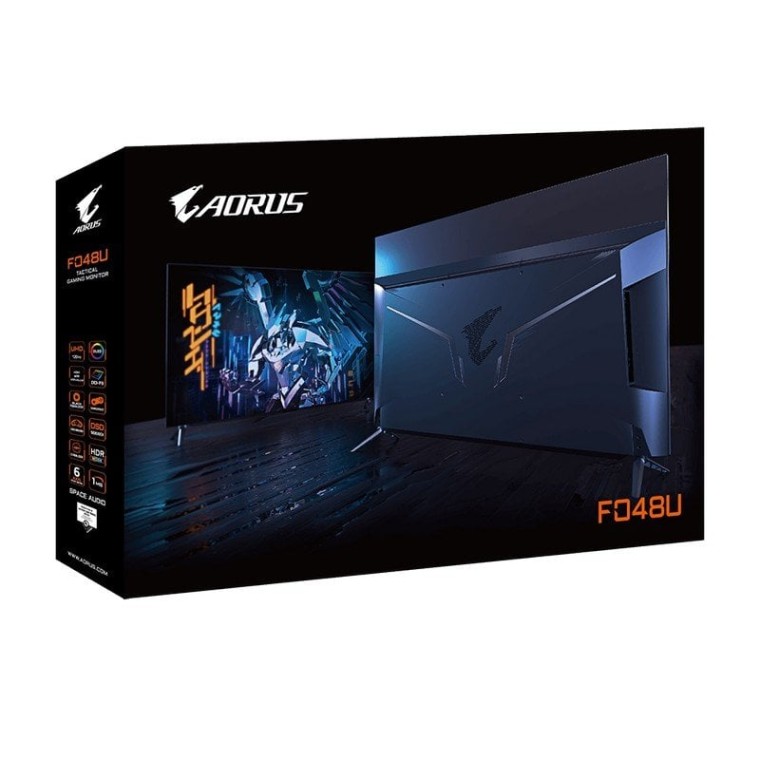 Gigabyte AORUS FO48U 47.53" OLED UltraHD 4K 120Hz FreeSync Premium