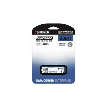 Disco Duro Kingston 960GB SSD NVMe 7000MB/s DC2000B M.2 + Protección PLP Heatsink