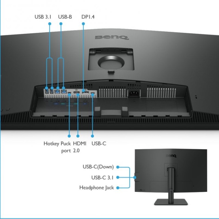 Benq PD3205U 31.5" LED IPS UltraHD 4K USB-C