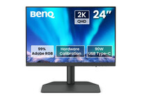 BenQ SW242Q 24.1" Monitor para Fotografía LED IPS QHD ADOBE RGB Delta ≤1.5 Calibracion Hardware
