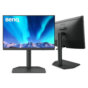BenQ SW242Q 24.1" Monitor para Fotografía LED IPS QHD ADOBE RGB Delta ≤1.5 Calibracion Hardware