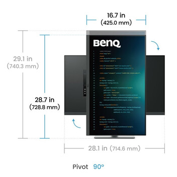 Monitor BenQ RD320U 31.5" LED IPS UltraHD 4K HDR 400 USB-C Monitor BenQ RD320U 31.5" LED IPS UltraHD 4K HDR 400 USB-C