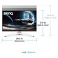 Monitor BenQ MOBIUZ EX271U 27" LED IPS UltraHD 4K 165Hz Altura Ajustable FreeSync Premium USB-C Monitor BenQ MOBIUZ EX271U 27" LED IPS UltraHD 4K 165Hz Altura Ajustable FreeSync Premium USB-C