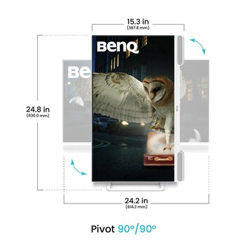 Monitor BenQ EW3290U 32" LED IPS UltraHD 4K Altavoces Altura Ajustable USB-C