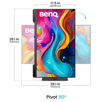 Monitor BenQ PV3200U 32" LED IPS UltraHD 4K AQCOLOR Delta E < 2 Callman Verified USB-C