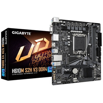 Placa Base Gigabyte H610M S2H V3 DDR4 Placa Base Gigabyte H610M S2H V3 DDR4