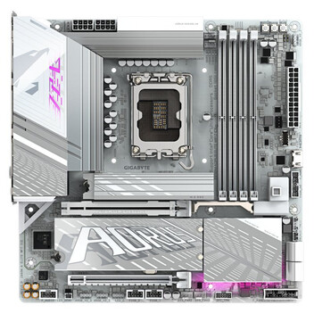 Placa Base Gigabyte Z890M AORUS ELITE WIFI7 ICE Placa Base Gigabyte Z890M AORUS ELITE WIFI7 ICE