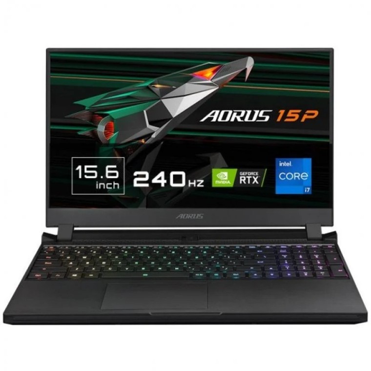 Gigabyte AORUS 15P KD-72ES224SH Intel Core i7-11800H/16GB/1TB SSD/RTX 3060/15.6"