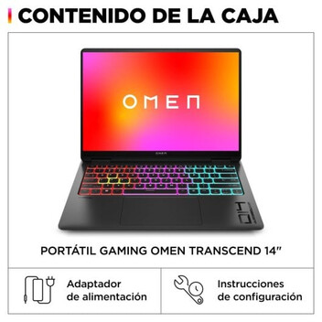 HP OMEN Transcend 14-fb0003ns Intel Core Ultra 9 185H/32GB/1TB SSD/RTX 4070/14"