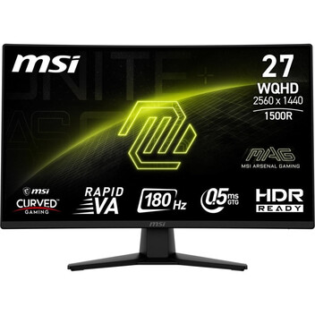Monitor MSI MAG 274CQF 27" LED Rapid VA QHD 180Hz Curva Monitor MSI MAG 274CQF 27" LED Rapid VA QHD 180Hz Curva
