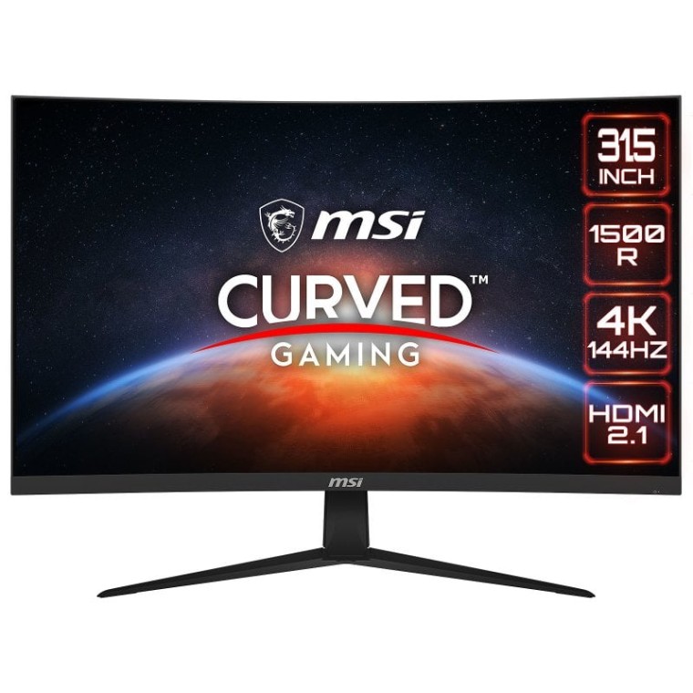 MSI Optix G321CU 31.5" LED UltraHD 4K 144Hz FreeSync Premium Curva