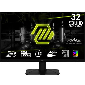 Monitor MSI MAG 322UPF 32" LED Rapid IPS UltraHD 4K 160Hz Freesync Premium Monitor MSI MAG 322UPF 32" LED Rapid IPS UltraHD 4K 160Hz Freesync Premium