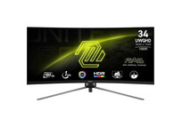 Monitor MSI MAG 345CQR 34" LED UWDQHD 180Hz FreeSync Premium Compatible Curvo