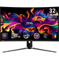 Monitor MSI MAG 321CUP QD-OLED 31.5" QD-OLED UltraHD 4K 165Hz 0.03ms HDR400 Adaptive-Sync Curva