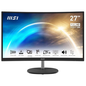 MSI PRO MP271CA 27" LED FullHD 75Hz FreeSync Curva MSI PRO MP271CA 27" LED FullHD 75Hz FreeSync Curva