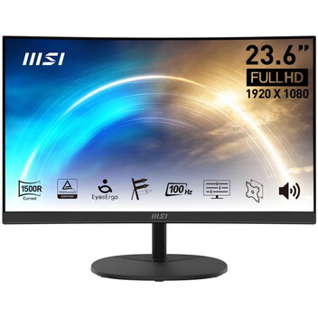Monitor MSI PRO MP2412C 23.6" LCD VA FullHD 100Hz Curvo Monitor MSI PRO MP2412C 23.6" LCD VA FullHD 100Hz Curvo