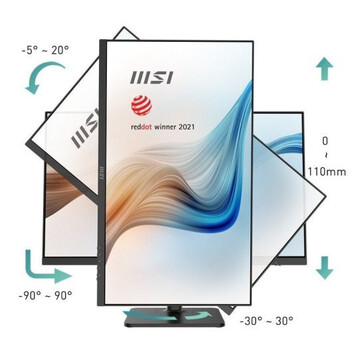 MSI Modern MD272QXPW 27" LED IPS WQHD 100Hz USB-C MSI Modern MD272QXPW 27" LED IPS WQHD 100Hz USB-C