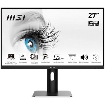 MSI PRO MP273QP 27" LED IPS WQHD 75Hz MSI PRO MP273QP 27" LED IPS WQHD 75Hz