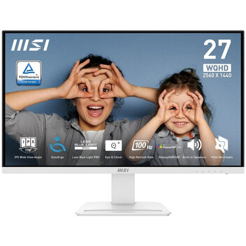 Monitor MSI PRO MP273QW E2 27" LED IPS QHD 100Hz HDR400 Monitor MSI PRO MP273QW E2 27" LED IPS QHD 100Hz HDR400