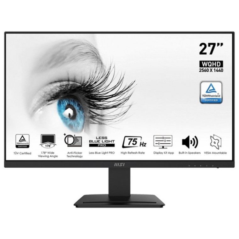 MSI PRO MP273QV 27" LED WQHD 75Hz FreeSync