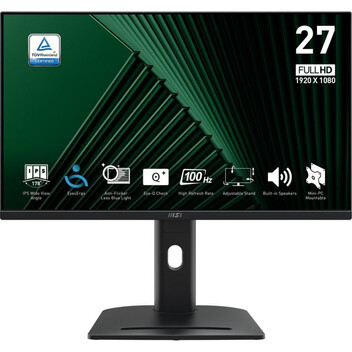 Monitor MSI PRO MP275PG 27" LED IPS FullHD 100Hz Altavoces Altura Ajustable