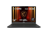 Portátil MSI Stealth A16 AI+ A3XWJG-038ES OLED AMD Ryzen AI 9 HX 370 64GB 1TB SSD RTX 5090 16" W11