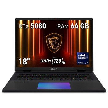 Portátil MSI Titan 18 HX AI A2XWIG-245ES MiniLED Intel Core Ultra 9 285HX 64GB 2TB SSD RTX 5080 18" Portátil MSI Titan 18 HX AI A2XWIG-245ES MiniLED Intel Core Ultra 9 285HX 64GB 2TB SSD RTX 5080 18"