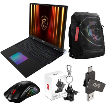 Portátil MSI Titan 18 HX AI A2XWJG-249ES MiniLED Intel Core Ultra 9 285HX 64GB 2TB SSD RTX 5090 18"
