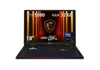 Portátil MSI Raider 18 HX AI A2XWIG-252ES MiniLED Intel Core Ultra 9 285HX 32GB 1TB SSD RTX 5080 18"