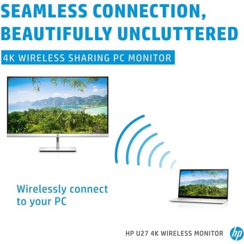 HP U27 4K Monitor Inalámbrico 27" LED IPS UltraHD 4K FreeSync HP U27 4K Monitor Inalámbrico 27" LED IPS UltraHD 4K FreeSync